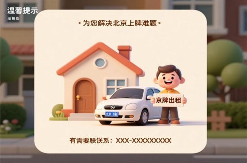 标京铺买公户车牌价格真相：合法途径下的成本谜题